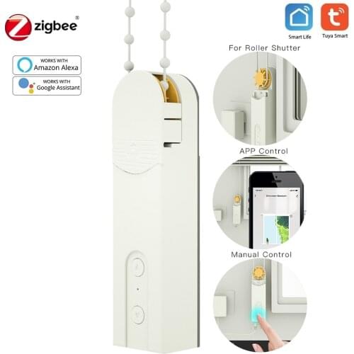Zigbee 3.0 Smart Curtain Motor DIY Motorized Curtain Tuya Smart Life APP Voice Control Home Automation Support Alexa Google Home