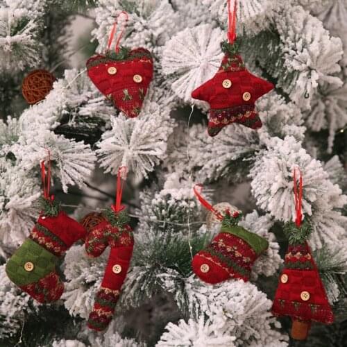 Christmas Ornaments Kids Toys For Chirstmas Tree Hanging Pendants Xmas Decoration For Home Party 2022 New Year Noel