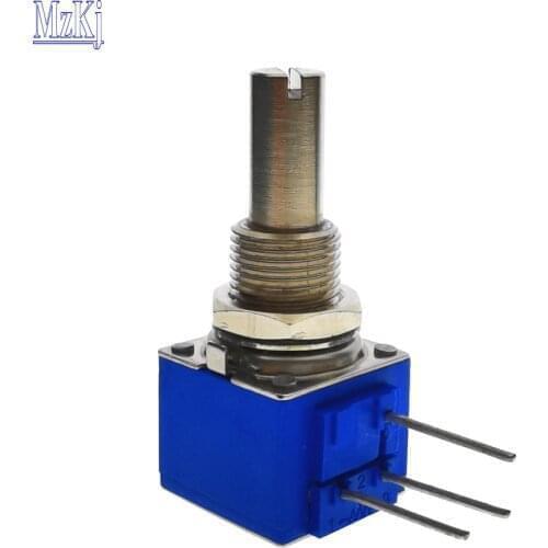 10PCS 25K 2W New Original USA Single-Unit Rotary Potentiometer 81A1AB28A17