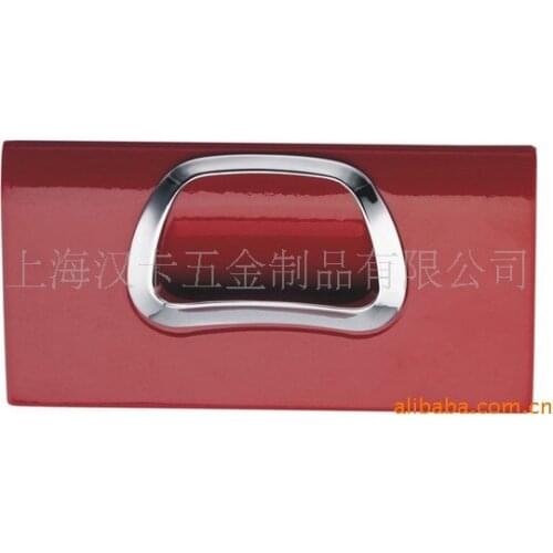 Semi-embedded door handles, dark handle, zinc alloy