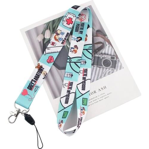 The Doctor Nurse Neck Strap Lanyards Keychain Holder ID Card Pass Hang Rope Lariat Lanyard Gifts