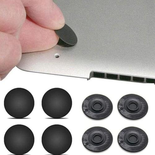 4Pcs Rubber Wearproof Laptop Tool Bottom Case Replacement Accessories Feet Pad Cover Mini Stand Adhesive For Macbook Pro A1278