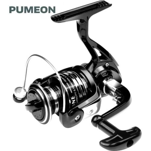 PUMEON Fishing Reel DS/DB Spinning Reel Gear Ratio 5.2:1 Saltwater And Freshwater Wheel Metal Spool Outdoor Fishing Accessories