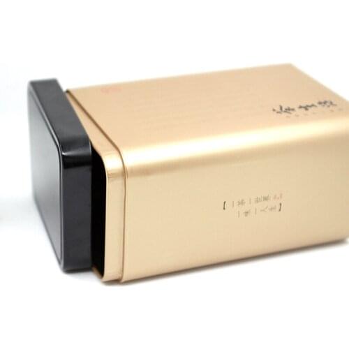 Xin Jia Yi Packaging Sardine Tin Can Golden Color Tea Metal Packing Large Size Tin Can Container Good Quality Boxes Supplier