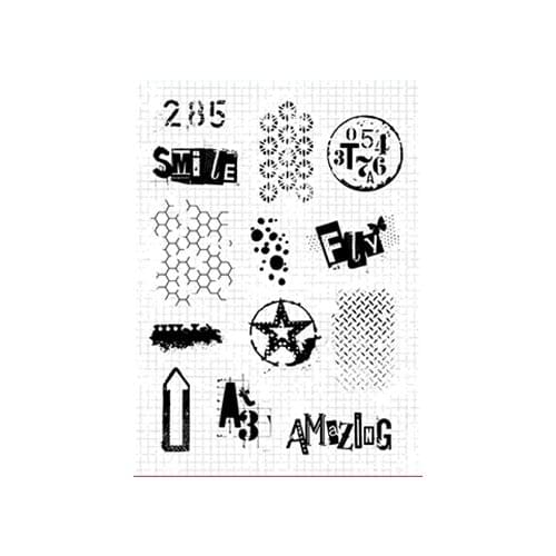 Background stamp Clear Stamp for Scrapbooking Transparent Silicone Rubber DIY Photo Album Decor721