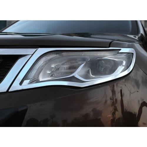 For Geely Atlas NL-3 Proton X70 2016-2020 Chrome Headlight Rear Fog Light Rear Tail Light Lamp Cover Trim Moulding Garnish