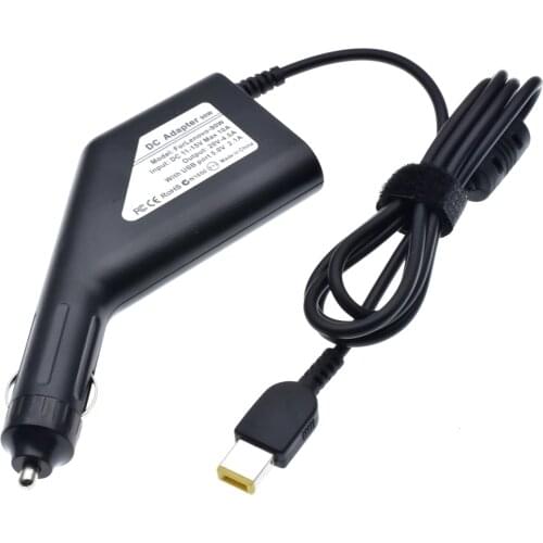 DC Power Car Adapter Charger 20V 4.5A For Lenovo X230s X240 X240s X250 X260 X270 Laptop Power Supply 90W Input DC11-15V max 10A