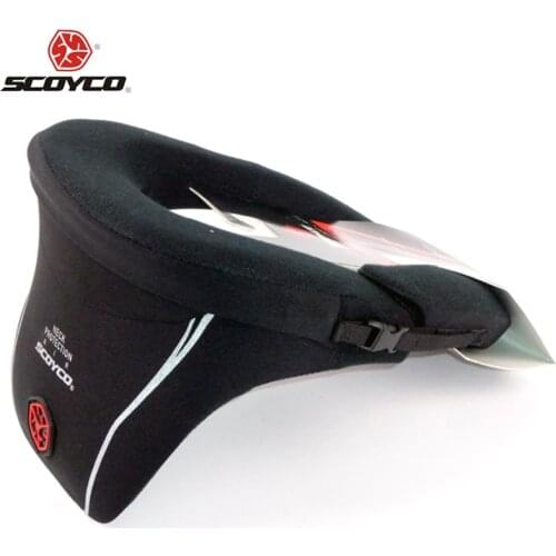 Protective SCOYCO Motorcycle Neck Protector High Quality Sports Gear Long-Distance Racing Protective Neck Brace Motocross N03