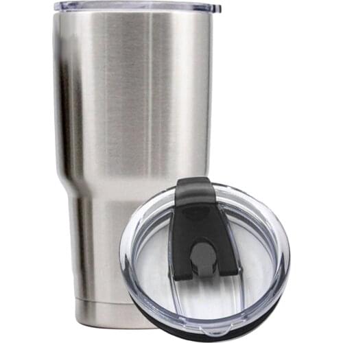 Behogar 2PCS Cups Lids Spill Proof Splash Resistant Replacement Tumbler Lids Covers for Yeti Rambler 10oz 20oz Cups