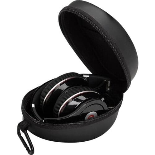 A Ausuky Earphone Case Bag Headphones Portable Storage Case Bag Box Headphone Accessories -30