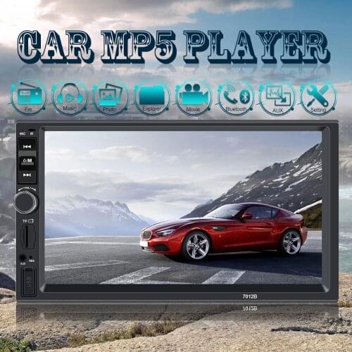 2din Android 9.1 Capacitive Touch Screen Car Radio MP5 MirrorLink Double USB FM 1080P Bluetooth SD TF WIFI Video Output U Disk