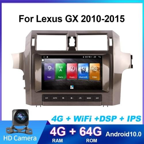 Android 10.0 Car Multimedia Player 7 Inch For Toyota Land Cruzer navigation BT GPS Wifi DSP Carplay