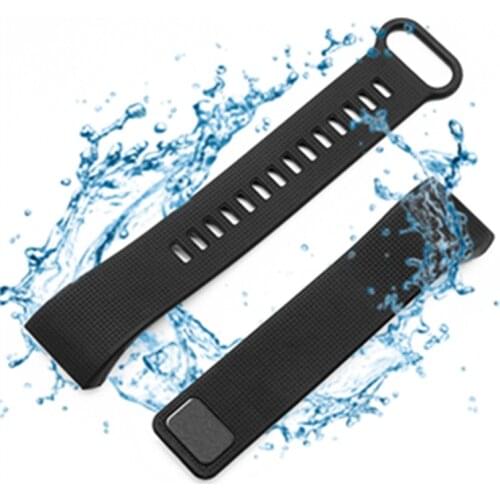 Black Smart Watch Wrist Strap Steel Snap Button Clasp Bracelet Silicone Watch Band Wristband For Huami MiDong Amazfit COR strap