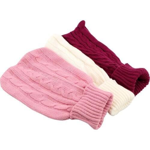 Washable Removable 1 PC Warm Supplies Cold-proof for 2000ml Hot Water Bottle Hot Water Bag Cover