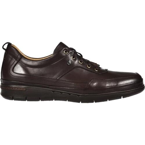 Mens Casual Shoes Genuine Leather Comfort Brown Color Inverted Leather Comfortable Fit Orthopedic Insole Suitable for Foot Anatomy Lace-Up Classic Shoes Fashion Business Suit Wedding Event 308033