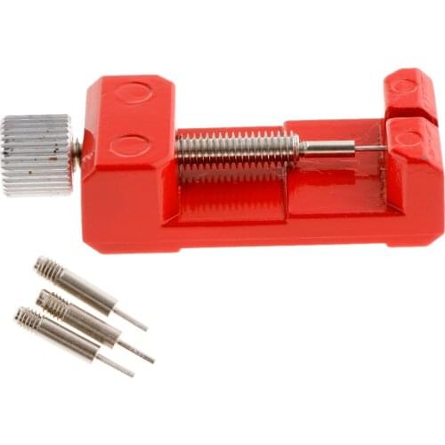Wristwatch Band Strap Remover Kit Bracelet Chain Link Pins Adjustable Repair Metal Alloy Tool Mini Small Size Easy to Carry