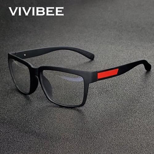Retro Matte TR90 Anti Blue Light Glasses Men 2020 Office Computer Blocking Blue Women Square Eyeglasses Light Red Frame