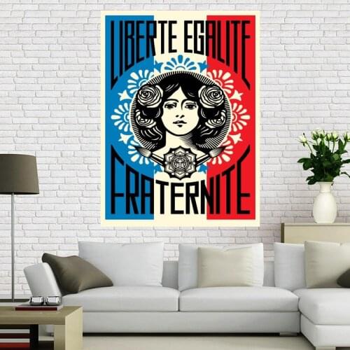 Canvas poster New Make Art Not War Poster HD print Vintage Poster Murals Pictures For Living Room Decoration