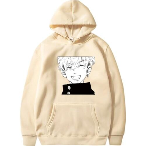 2021 Anime Tokyo Revengers Mikey Graphic Long Sleeve Hoodies Harajuku Sudadera Sweatshirts