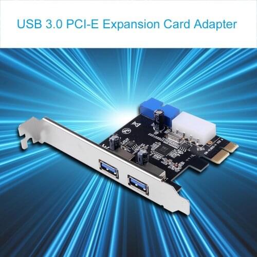 USB 3.0 PCI-E Expansion Card PCI express PCI-E USB 3.0 hub adapter 2-port USB 3 0 PCI e PCI-E express