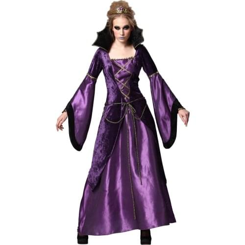 UTMEON Sensible Sexy Vampire Halloween Noble Queen Vampire Costume Sexy Gothic Halloween Carnival Party Fancy Dress