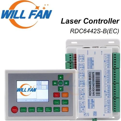 Will Fan Ruida RDC6442S RDC6442G Co2 Laser Controller Mainboard For Co2 Laser Engraving Cutter Machine