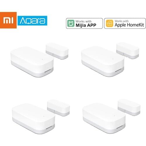 Xiaomi Aqara Door Window Sensor Smart Home Zigbee Function Mini Sensor Remote Control Alarm Security For Mijia APP Apple Homekit