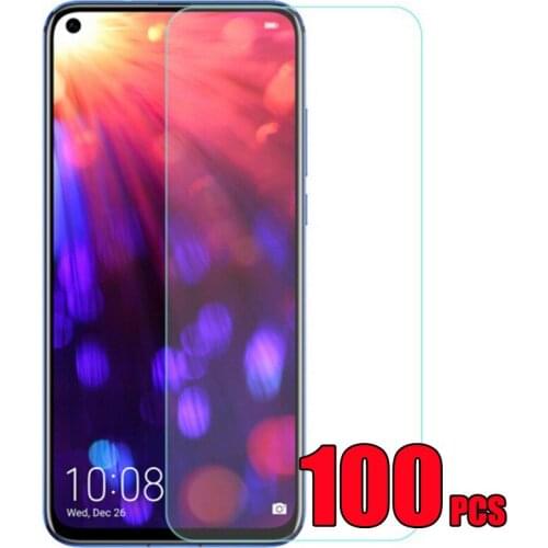 100pcs 2.5D Tempered Glass 9H Guard Shield Screen Protector Film For Huawei Honor 50 V40 X10 Max 10X Lite X20 SE Play 20 5 5T