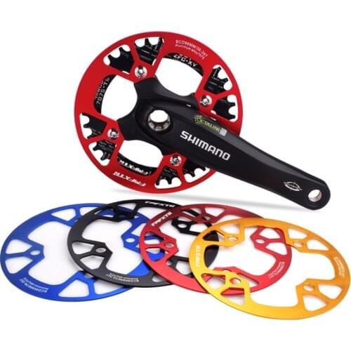 104BCD MTB Bike Chainring Protection Cover 32T/34T 36T/38T/40T/42T Bicycle Sprocket Crankset Guard Chainwheel Protector