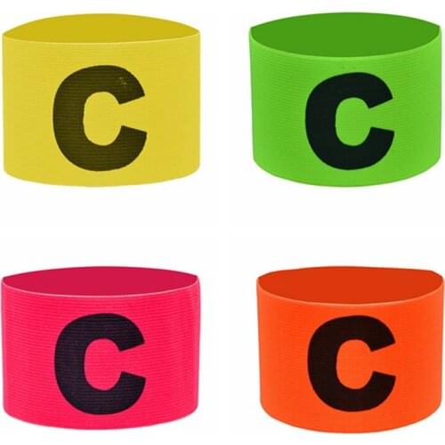 1Pc Arm Band Leader Competition Football Captain Armband Soccer Captain Armband Group Armband