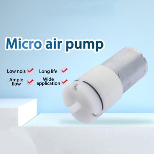 3-12V Micro Water Pump Aquarium Air Pump Adjustable Oxygen Pump Practical Pressurization Device for Aquarium Inkjet