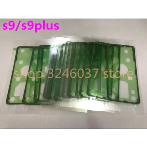 50pcs Original Back Battery Sticker Adhesive Tape Glue For Samsung Galaxy S9 edge S9+ plus Waterproof back cover sticker