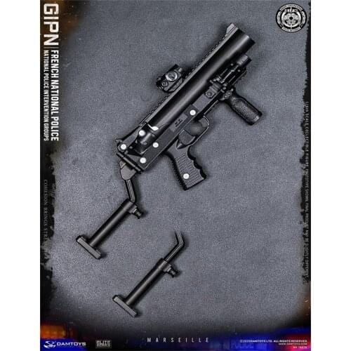 DAMTOYS DAM 1/6 78076 GIPN French INTERVENTION GROUPS Marseille Grenade Launcher Weapon Shotgun For Usual 12inch Doll Action