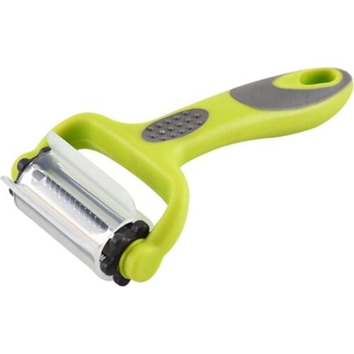 HOT SALE Stainless Steel Peeling Knife Multifunctional Melon Planer Household 3-In-1 Peeling Knife Fruit Peeler