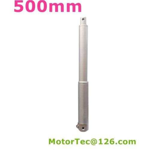 120mm/s speed 500mm stroke 1800N 180KG 396LBS load 12V 24V DC waterproof fast Linear actuators LV25 free shipping