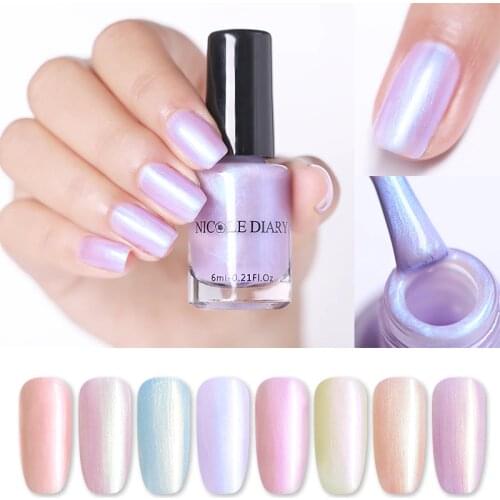 NICOLE DIARY Pearlescent Nail Polishes China