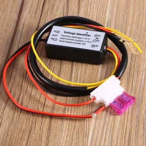 New DRL Controller Auto Car LED Daytime Running Light Relay Harness Dimmer On/Off 12-18V Fog Light Controller High Quality