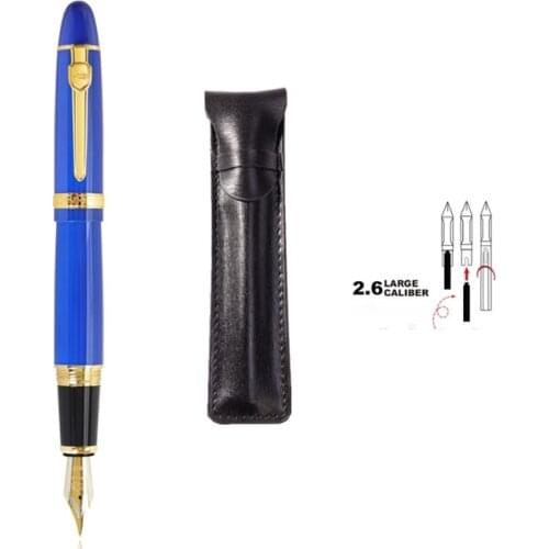 New High-quality Jinhao 159 Fountain Pen iridium Luxury Ink for School Business Office Supplies Medium Nib Heavy Screw cap