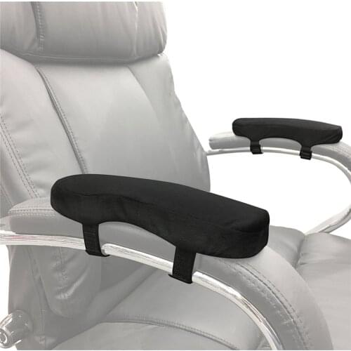 2pcs Chair Armrest Pad Foam Elbow Pillow Computer Chair Armrest Cushion Relief Elbows Forearm Pressure for Home Offiice