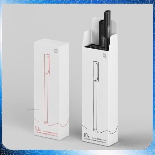 Xiaomi Mijia Writing Pen Super Durable Mi Pen 0.5mm Swiss Smooth Signature Pens MIKRON Refill Japan MIKUNI Printing Ink