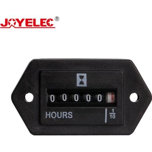 SYS-1 6 Digits 100-250V AC220v Hour Meter digital industrial,Complete Sealed Quartz Timer Counter Mechanical hours counter