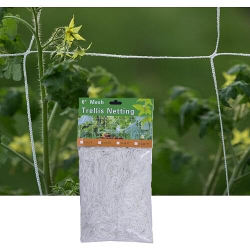 Garden Plant Trellis Netting Heavy Duty Mesh Vine Landing Garden Weaving Grow Frame Vegetable Flower Cucumber Climbing Net