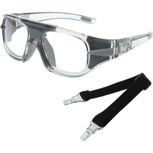 Sports Glasses Basketball Football Protective Eye Safety Goggles Optical Frame Removable Mirror Legs Myopia G32E