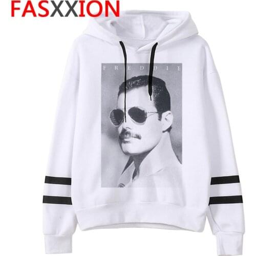 Freddie mercury men Sweatshirt funny hip hop Casual funny hoodie man/women fashion hood Oversized streetwear male