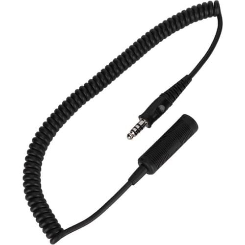 U-92A/U TO U-174/U Helicopter Military Headphone Extension Line Cable for helicopters or military radios/headphones/phones New