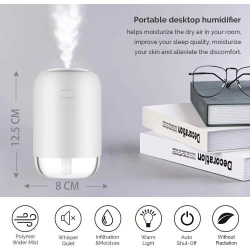 Air humidifiers wireless Household humidifier aromatherapy aroma diffuser oils essential espresso humidifier mist maker