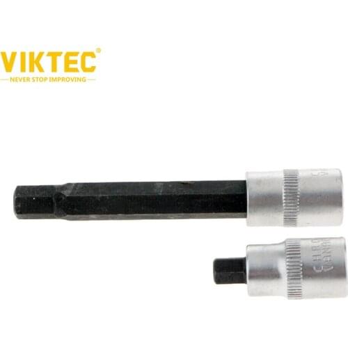 VT01855 2pcs 3/8" Drive Hex Bit Brake Caliper Socket Set for Benz BMW