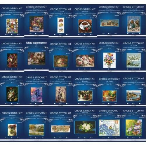 Oneroom Embroidery,DIY Wolf Painting,Cross stitch,kits,14CT flowers style Cross-stitch,Sets For Embroidery