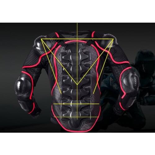 Hot Full Body Armor Protective Jackets Street Motocross Protector with Back Protection Men Women for Off-Road Racing DO2