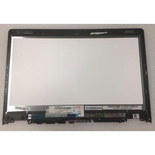 LCD Display Screen Assembly + Touch Glass Digitizer with Frame For Lenovo YOGA 3 14 80JH 80QD Yoga 700-14ISK NV140FHM-A10